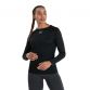 Black Canterbury women's long sleeve top with CCC logo from O'Neills.