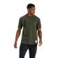 Green Canterbury men's t-shirt with printed coordinates from O'Neills.