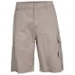 Beige Trespass men's outdoor hiking cargo shorts with side pockets from O'Neills.