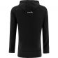 Black / White Men's Reno Pullover Fleece Hoodie with zip pockets and stripes on lower arms by O’Neills.