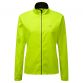 Yellow Ronhill women's running jacket with zip pockets from O'Neills.