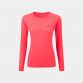 Pink Ronhill Women's Core Long Sleeve T-Shirt, with Vapourlite fabric from O'Neills.