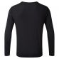 Black Ronhill men's long sleeve running t-shirt with relaxed fit from O'Neills.