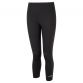 Black Ronhill women's running tights with cropped leg from O'Neills.