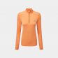 Orange Ronhill Women's Life Practice Half Zip, with Thumb loops from O'Neill's
