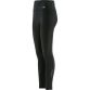 Black Women’s high-waisted gym leggings with full length fit by O’Neills.