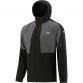 Black Men’s Hooded Rain Jacket with waterproof and wind resistant properties from O’Neills.