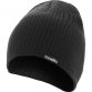 Black ribbed beanie hat from O'Neills.
