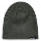 Grey Ribbed Beanie Hat with O'Neills branding from O'Neills.