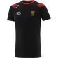 Black Men's Down Rockway GAA T-Shirt with county crest and stripes on the sleeves by O’Neills. 