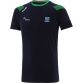 Marine Kids' Fermanagh Rockway GAA T-Shirt with county crest and stripes on the sleeves by O’Neills. 