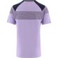 Purple Dublin GAA T-Shirt with county crest and stripes on the sleeves by O’Neills. 