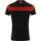 Black Men's Down Rockway GAA T-Shirt with county crest and stripes on the sleeves by O’Neills. 