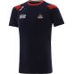 Cork GAA T-Shirt with county crest and stripes on the sleeves by O’Neills. 