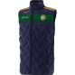 Marine Kids' Offaly GAA Rockway Padded Gilet with Hood and Zip Pockets by Oâ€™Neills.