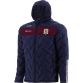 Navy Kids' Galway GAA Hooded Padded Jacket with Zip Pockets and County Crest by O’Neills.