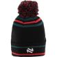Black Mayo GAA Rockway Bobble Hat with county crest by O’Neills.