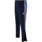 Navy Men's Monaghan GAA Rockway Brushed Skinny Tracksuit Bottoms with the County Crest and Zip Pockets by O’Neills.