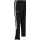 Black Men's Sligo GAA Rockway Brushed Skinny Tracksuit Bottoms with the County Crest and Zip Pockets by O’Neills.