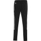 Black Men's Sligo GAA Rockway Brushed Skinny Tracksuit Bottoms with the County Crest and Zip Pockets by O’Neills.