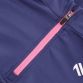 Marine Girls’ Half Zip Top with multi-coloured design on the sleeves by O’Neills. 