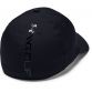 black Under Armour golf cap with a pre-curved visor, structured front panels and a white Under Armour logo from O'Neills