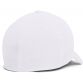 white Under Armour golf cap with a pre-curved visor, structured front panels and a white Under Armour logo from O'Neills