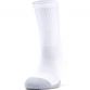 white Under Armour adult 3 pack crew socks with HeatGear fabric to keep you cool, dry & light from O'Neills