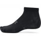 black and grey Under Armour 3 pack socks with an embedded arch support from O'Neills
