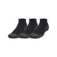 Black Under Armour UA Performance Tech 3-Pack Low Cut Socks from O'Neill's.