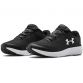black and white Under Armour running shoes with a charged cushioning midsole from O'Neills