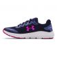 navy and pink Under Armour running shoes with enhanced cushioning from O'Neills