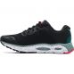 Black Under Armour men's runners, lightweight and breathable from O'Neills