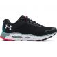 Black Under Armour men's runners, lightweight and breathable from O'Neills