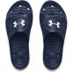 Men's Navy Under Armour Locker IV Slides, with quick drying one-piece performance molded EVA slide from O'Neills.
