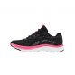 black, white and pink Under Armour kids' runners with a firm midsole and softer forefoot for support and comfort from O'Neills