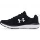Black and White Under Armour men's runners with a lightweight, mesh upper and a solid rubber outsole from O'Neills