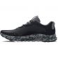 Men's Black Under Armour Charged Bandit Trail 2 Running Shoes, with strategic overlays from O'Neills.