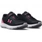 Kids' Black Under Armour Surge 3 AC PS Running Shoes, with lightweight, breathable upper mesh from O'Neills.