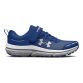 Blue Under Armour Assert 10 AC Junior Running Shoes from O'Neill's.