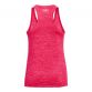 Pink Under Armour women's gym vest with UA logo from O'Neills.