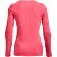Pink Under Armour women's long sleeve training top from O'Neills.