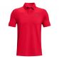 Red Under Armour men's golf polo with UA logo from O'Neills.