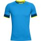 Under Armour Men's UA Challenger III T-Shirt Electric Blue / Graphite Blue / Yellow Ray