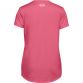 Under Armour Kids' Tech Big Logo T-Shirt Pink Lemonade / White