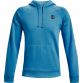 Blue Under Armour men's overhead hoodie with embroidered UA logo on left chest from O'Neills.