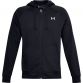 Black Under Armour men's full zip jacket with hood from O'Neills.