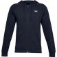 Navy Under Armour men's loungwear full zip hoodie with drawstring hood from O'Neills.