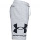 Under Armour Men's UA Rival Fleece Big Logo Shorts Mod Grey Light Heather / Black