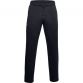 Black Under Armour men's fleece joggers with drawcord from O'Neills.